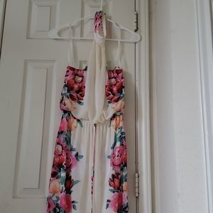Floral Print Maxi Dress